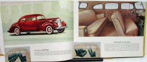 1938 Packard Eight Packard Six Original Color Dealer Sales Brochure