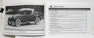 1994 Buick Century Operators Owners Manual Original