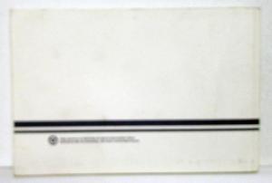 1995 Buick Park Avenue Operators Owners Manual Original