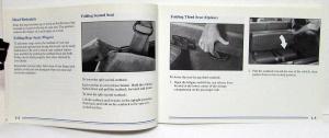 1996 Buick Century Operators Owners Manual Original