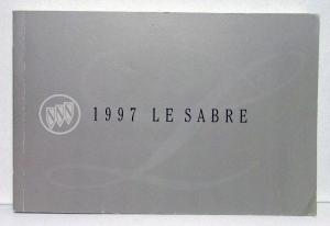 1997 Buick LeSabre Operators Owners Manual Original Version C