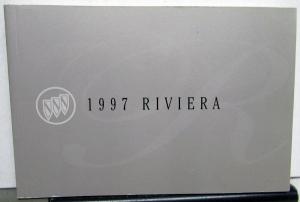 1997 Buick Riviera Operators Owners Manual Original