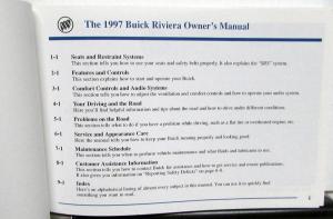 1997 Buick Riviera Operators Owners Manual Original