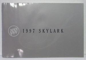 1997 Buick Skylark Operators Owners Manual Original