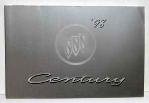 1998 Buick Century Operators Owners Manual Original