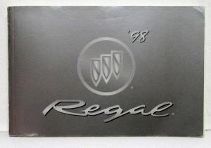 1998 Buick Regal Operators Owners Manual Original