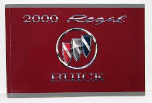 2000 Buick Regal Operators Owners Manual Original