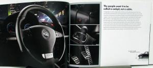 2009 VW Volkswagen GTI and GLI Models Color Sales Brochure Original