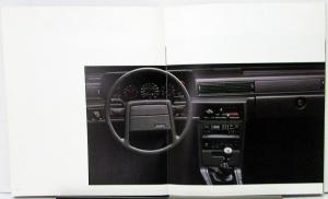 1984 Volvo 740 GLE 760 GLE Turbo Color Sales Brochure XL Original US & Canada