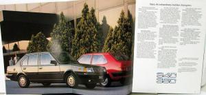 1985 Volvo 300 Series Netherland Press Kit Sales Brochure Tech Shts Releases