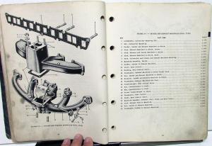1949 Kaiser Frazer Dealer Parts List Book K491 492 F 495 496 Chassis Body