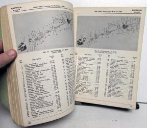 1952-53 Willys Dealer Parts List Book Passenger Car 475A 675 675A 685 685A