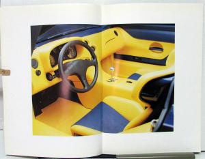 1992 ? Zender Fact 4 Spider Sports Car Prestige Sales Brochure German Text Orig