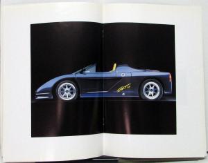 1992 ? Zender Fact 4 Spider Sports Car Prestige Sales Brochure German Text Orig