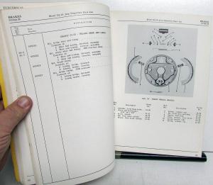 1956 Willys Jeep Dealer Parts List Book Dispatcher DJ-3A 2WD Original