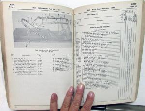 1950-51 Willys Jeep Master Parts Book 4-73 SW SD 6-73 SW 4-73 VJ 6-73 VJ 4-73