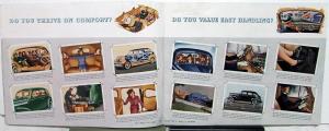 1940 Packard One Ten One Twenty BLUE Cover Dealer Sales Brochure ORIGINAL