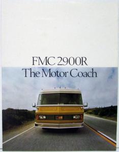1973 FMC 2900R Motor Coach Color Sales Folder Original