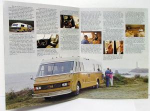1973 FMC 2900R Motor Coach Color Sales Folder Original