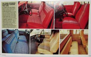 1983 Ford Trucks Sales Folder New Diesel Power