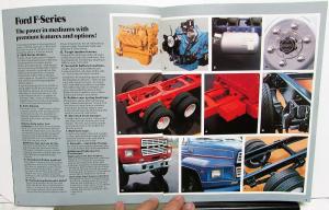 1983 Ford F-Series Trucks Sales Brochure New Tandems and Diesels