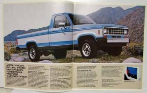 1983 Ford Ranger V6 & Diesel Power Sales Brochure