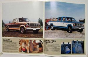 1983 Ford F-Series Pickup Sales Brochure