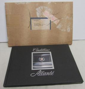 1986 1987 Cadillac Allante Owner Hardbound Album Book NOS NIB