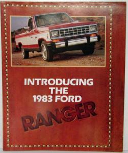 1983 Ford Introducing the Ranger Sales Folder