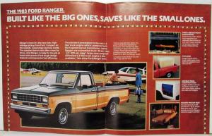1983 Ford Introducing the Ranger Sales Folder