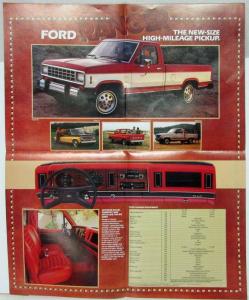 1983 Ford Introducing the Ranger Sales Folder