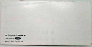 1983 Ford Trucks Sales Mailer Ranger Bronco Club Wagon Econoline Pickup