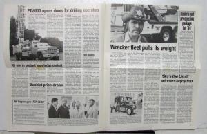 1983 Ford Heavy Trucks Newsletter for Dealers November-December