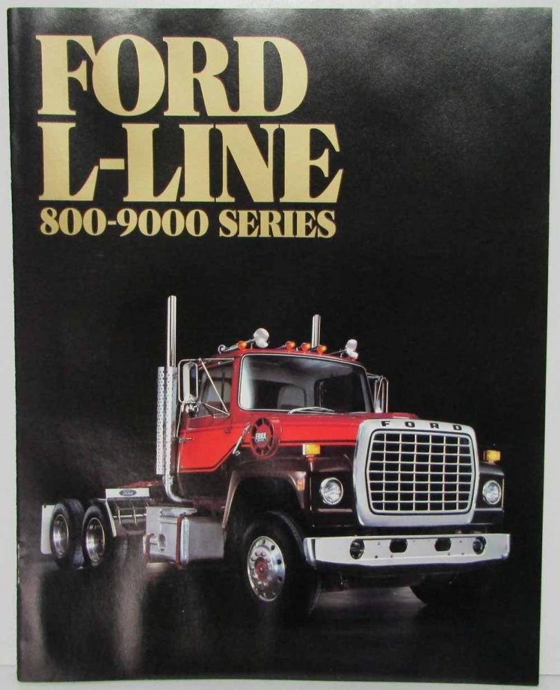 1983 Ford L-Line 800-9000 Series Sales Brochure