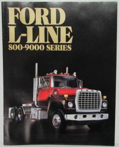 1983 Ford L-Line 800-9000 Series Sales Brochure
