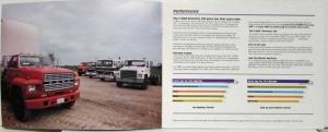 1983 Ford F-8000 Performance Versus the Competition Sales Brochure