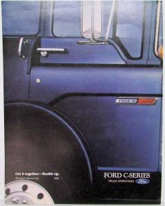 1984 Ford C-Series Truck Sales Brochure