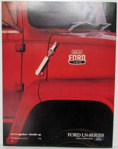 1984 Ford LN-Series 600-7000 Truck Sales Brochure