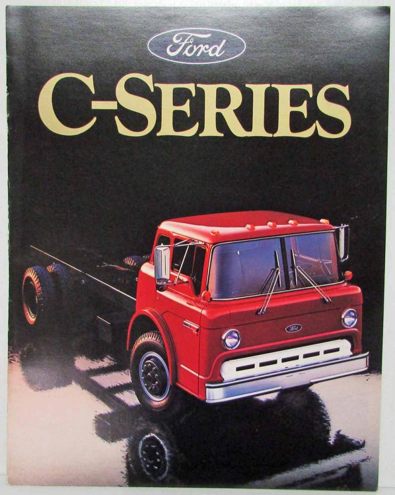 1986 Ford C-Series Truck Sales Brochure C-600 700 800 7000 8000
