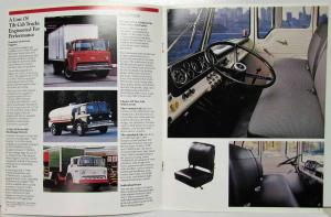1986 Ford C-Series Truck Sales Brochure C-600 700 800 7000 8000