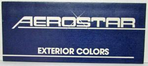 1986 Ford Aerostar Van Exterior Paint Chips