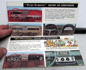 1966 Chevrolet Chevelle Chevy II Corvair Corvette Accessories Sales Brochure