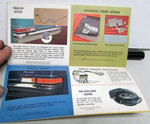 1966 Chevrolet Chevelle Chevy II Corvair Corvette Accessories Sales Brochure