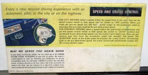 1966 Chevrolet Chevelle Chevy II Corvair Corvette Accessories Sales Brochure