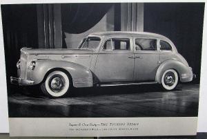 1941 Packard Announcement Portfolio Introduction 5 Senior Body Style Plates Orig