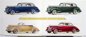 1941 Packard One Ten Deluxe Color Dealer Sales Brochure ORIGINAL