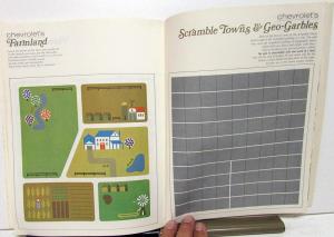 1968 Chevrolet Dealer Family Travel Guide Brochure Information Tips Maps Atlas