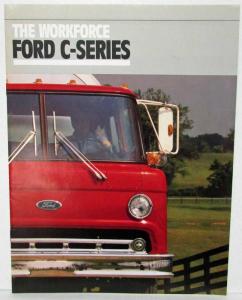 1989 Workforce Ford C-Series Trucks Sales Brochure