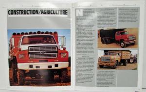 1989 Workforce Ford F-Series Trucks Sales Brochure
