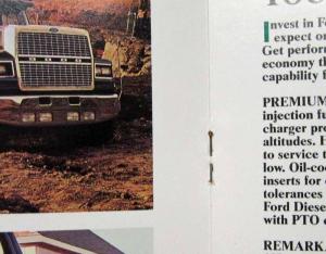 1989 Ford Workforce for Construction Service Sales Brochure